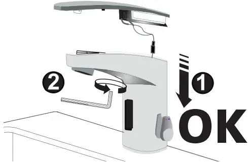 SLOAN Integral Spout 1Replace cover