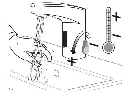 SLOAN Integral Spout TEMPERATURE