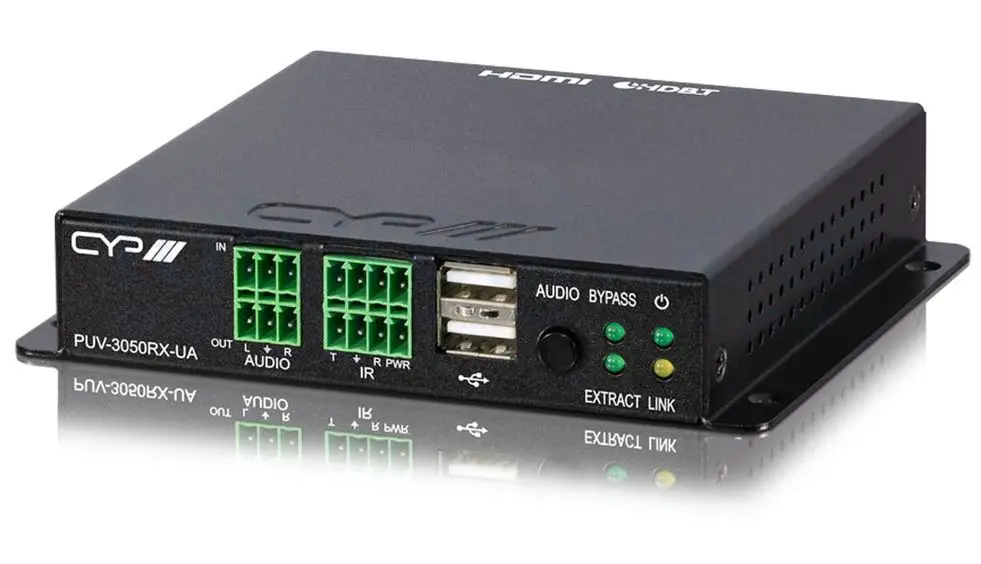 HDBaseT-PUV-3050RX-UA-Analogue-Audio-Product-Image
