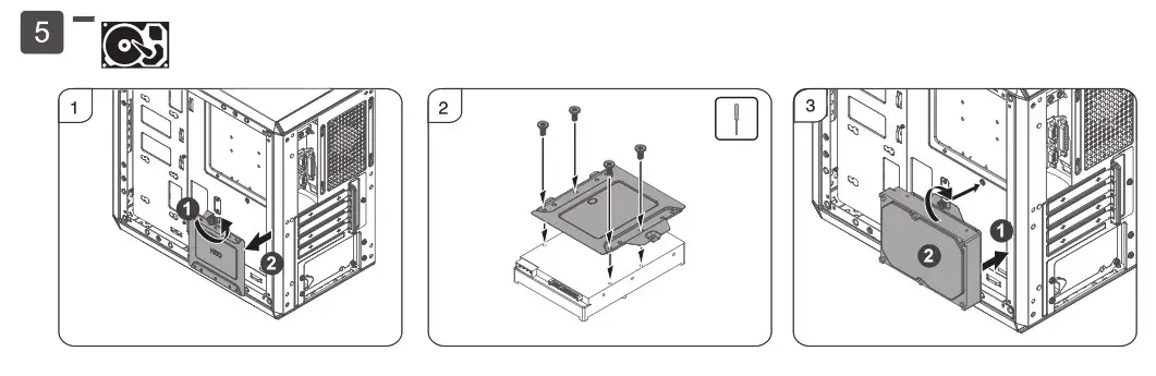 cooler master MASTERB0X Q300L Mini Tower PC Case - figure 3