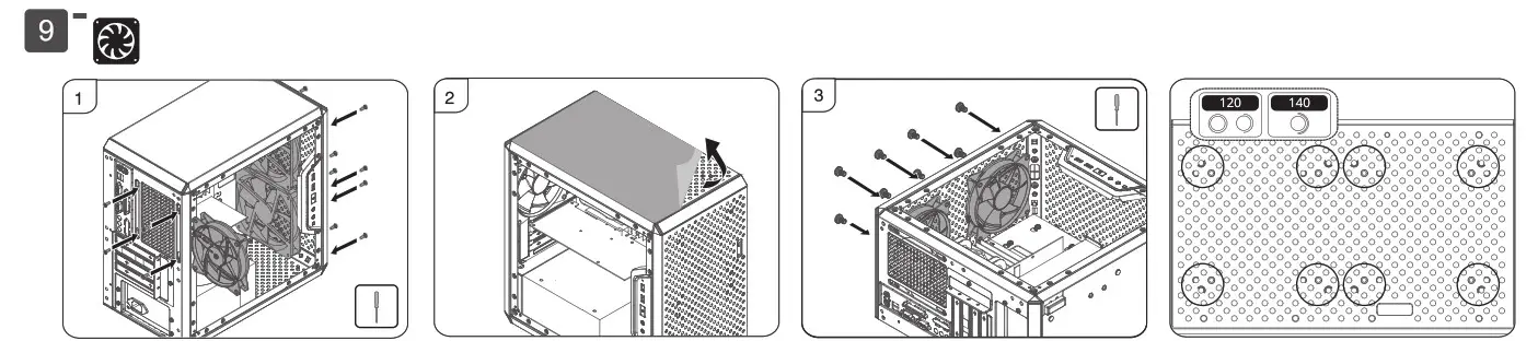 cooler master MASTERB0X Q300L Mini Tower PC Case - figure 7
