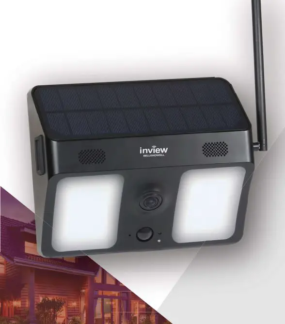 Bell Howell Bhslc1 Solar Floodlight Outdoor Camera User Manual