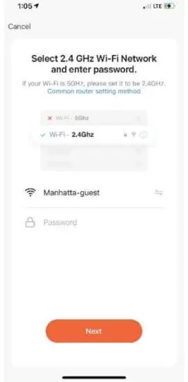 FIG 7 Using the Camera