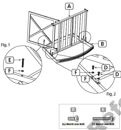 belavi 2-Pack Padded Rocker-4
