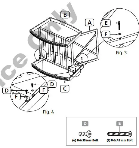 belavi 2-Pack Padded Rocker-5