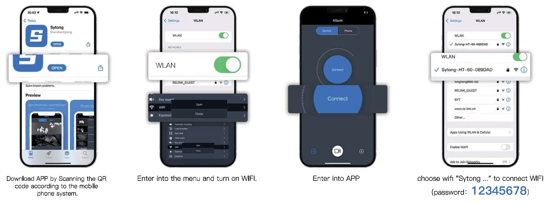 Sytong YS Series Thermal Imaging Camera - app1
