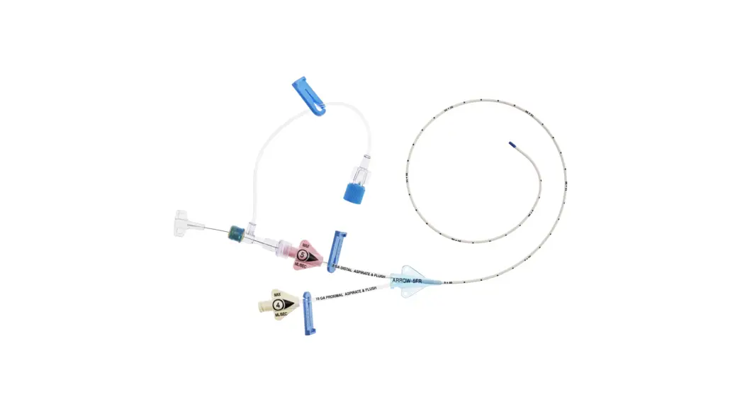 Arrow Pr-35052-hpsm Pressure Injectable Two-lumen Picc With 80 Cm Wire Instructions