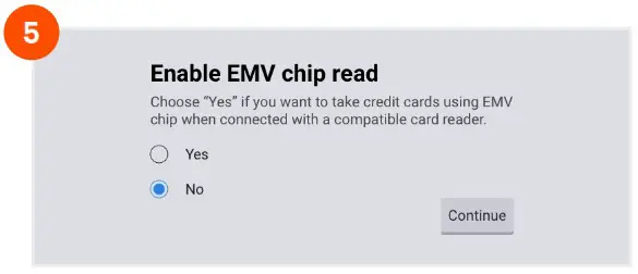 Toast Flex Single Restaurant Platform for Kitchen - Configuring EMV for your Toast System in the Toast App 5