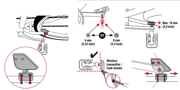 SIGMA CAD3STS Wireless STS Cadence Transmitter - fig