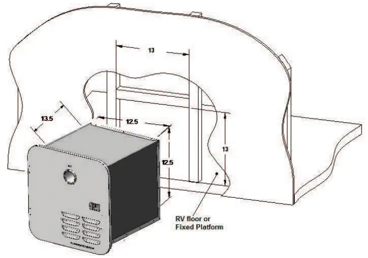 FURRION F2GWH Tankless Water Heater - Fig 1