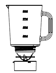 BRAYER BR1201 Table Top Blender 3