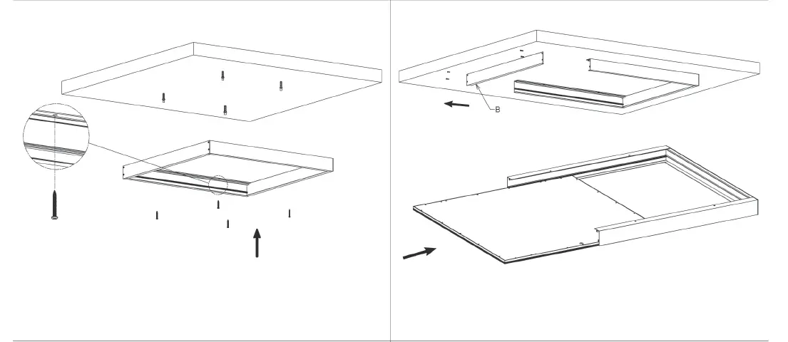 DEKO LIGHT 930675 Surface Mounted Frame fig (1)