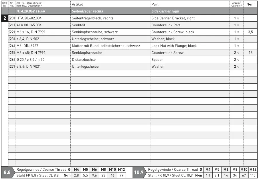 SW-MOTECH BC.HTA.20.682.20000 Side Bag-20