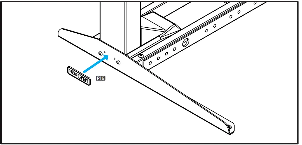 UPLIFT DESK T-Frame V2 Height Adjustable Standing Desk fig (4)