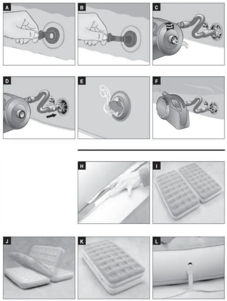 Coleman 2000031638 Extra Durable Airbed - Fig