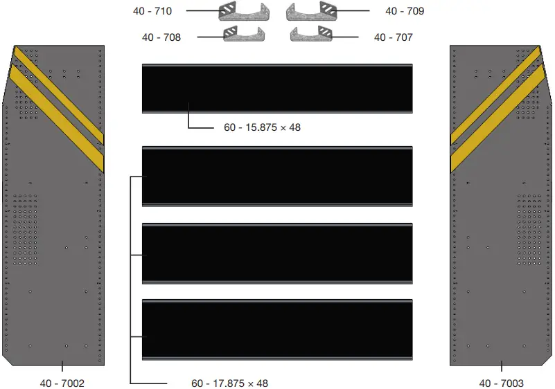RANGER N5-DS48-4 Shelving Transit High Roof A02
