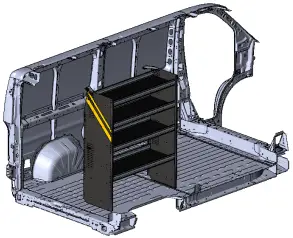 RANGER N5-DS48-4 Shelving Transit High Roof A10