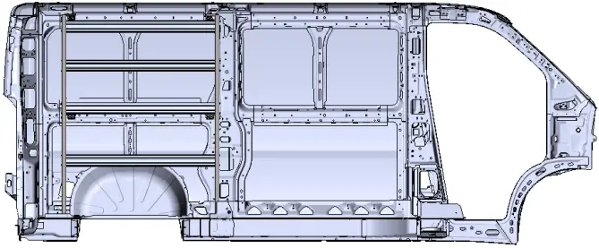 RANGER N5-DS48-4 Shelving Transit High Roof A21