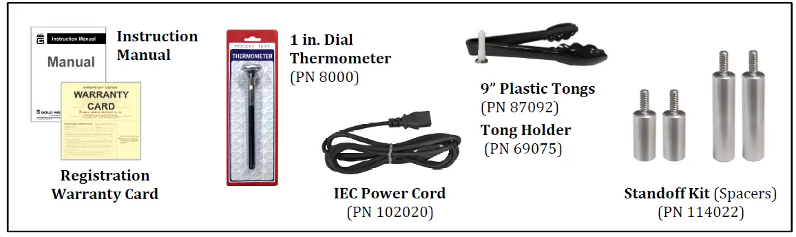 GOLD MEDAL 8550 Series Hot Diggity® Pro Series Roller Grills fig 8