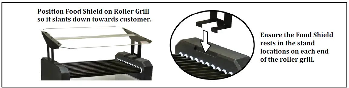 GOLD MEDAL 8550 Series Hot Diggity® Pro Series Roller Grills fig 9