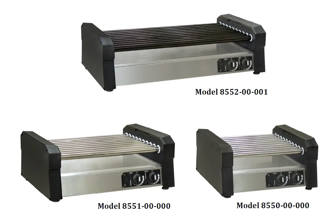 GOLD MEDAL 8550 Series Hot Diggity® Pro Series Roller Grills product