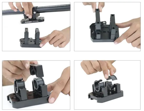 FLYCAM SW 015 00 Swivel Adapter Plate - swiveltop part