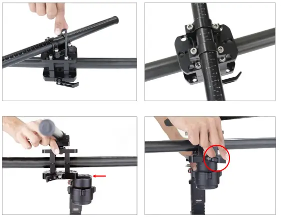 FLYCAM SW 015 00 Swivel Adapter Plate - swivesl
