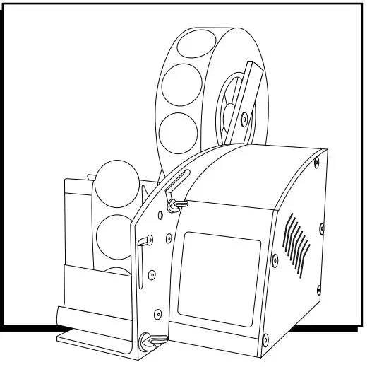 ULINE LD3500 Automatic Label Dispenser -