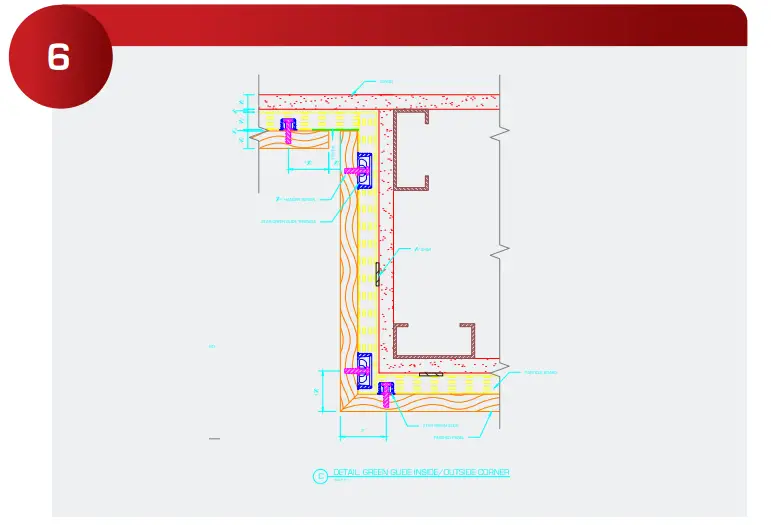 Star Hanger SYSTEM 100 Field Layout of Wall Panels - FIG 5
