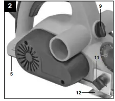 Einhell BT-PL 750 Hand-Held Electric Plane 4