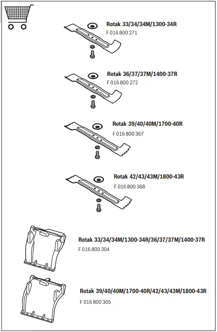 BOSCH ROTAK 40 Ergoflex Electric Lawnmower-10