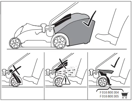 BOSCH ROTAK 40 Ergoflex Electric Lawnmower-8