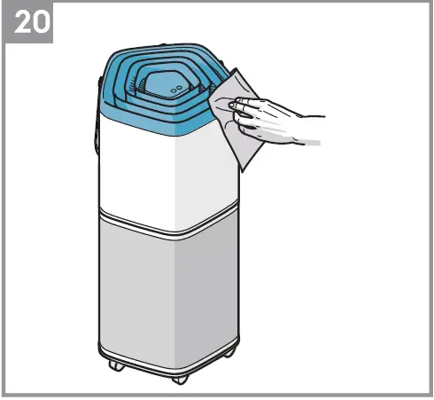 Electrolux EFDCLN6 Filter Air Purifier 21