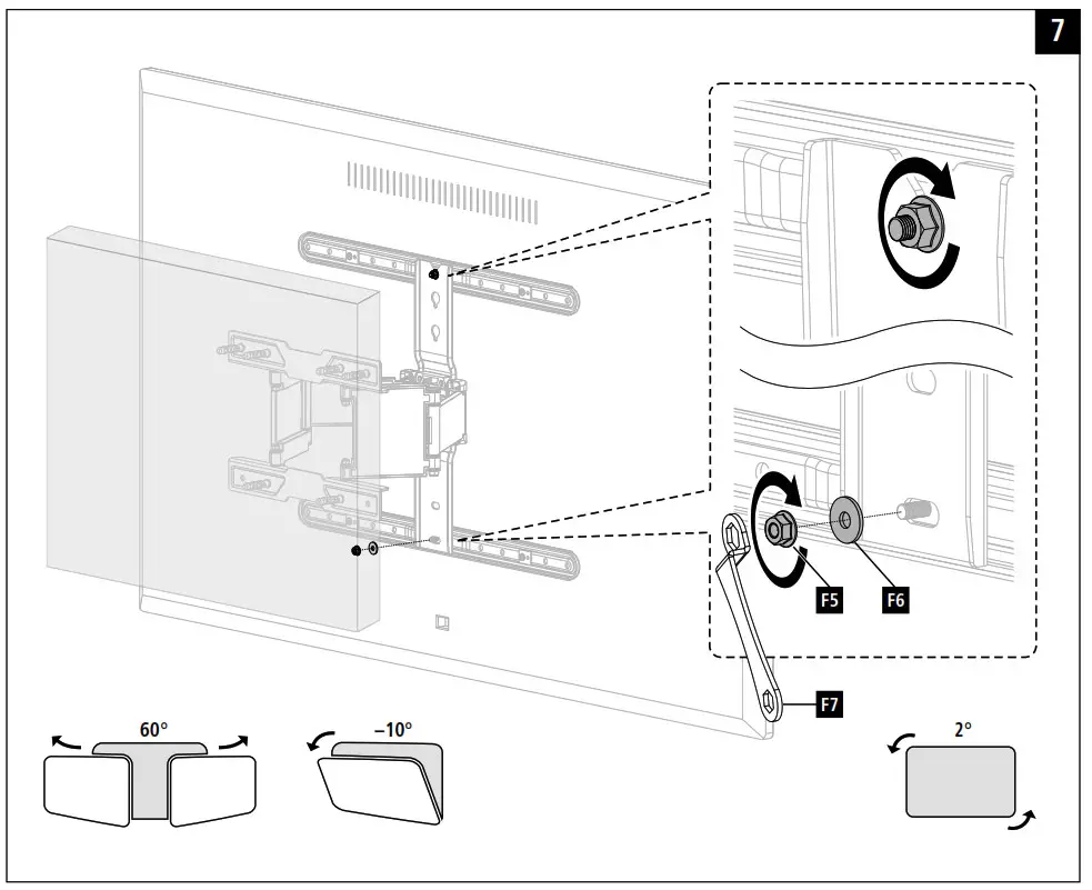 hama 00118079 TV Wall Bracket - fig24