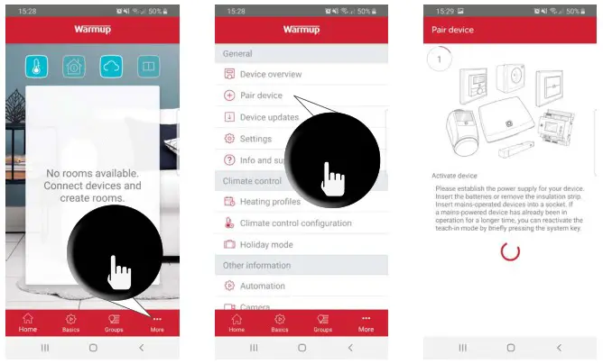 Warmup KW UKETRV Konekt Wireless Range for Underfloor Heating - General system information
