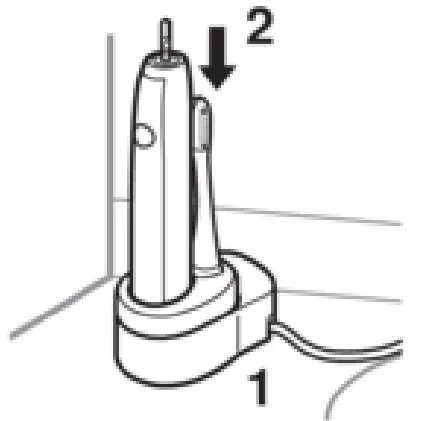 Panasonic EW DL82 Sonic Vibration Toothbrush - fig 1