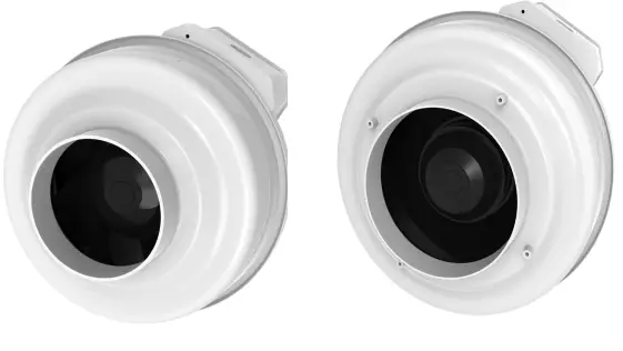 Fantech RN1 - 4.5 Inline Radon Fan (169 CFM)-fig1