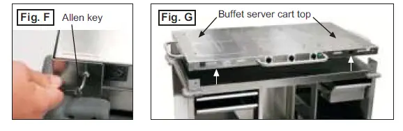 Cadco-CBC-HH-L7-Junior-Mobile-Buffet-Cart-2
