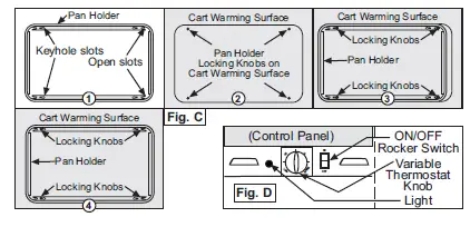 Cadco-CBC-HH-L7-Junior-Mobile-Buffet-Cart-4