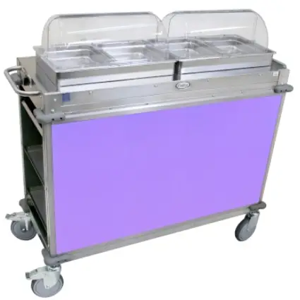 Cadco-CBC-HH-L7-Junior-Mobile-Buffet-Cart-product-image