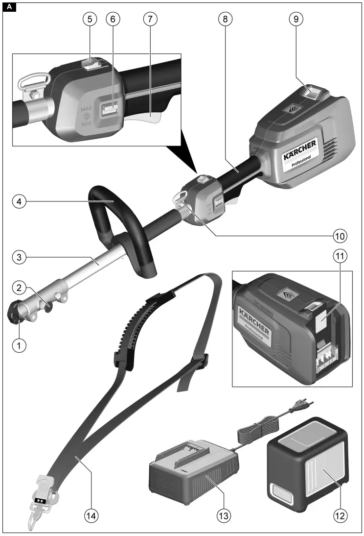 KARCHER MT 36 Bp Battery Powered Multi Tool - fig