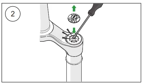 OHLINS RXF34 m 2 Front fork for Bikes - SPRING SETUP