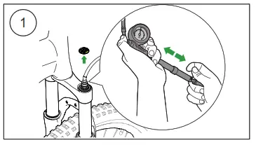 OHLINS RXF34 m 2 Front fork for Bikes - setup
