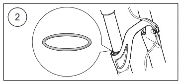 OHLINS RXF34 m 2 Front fork for Bikes - setup1