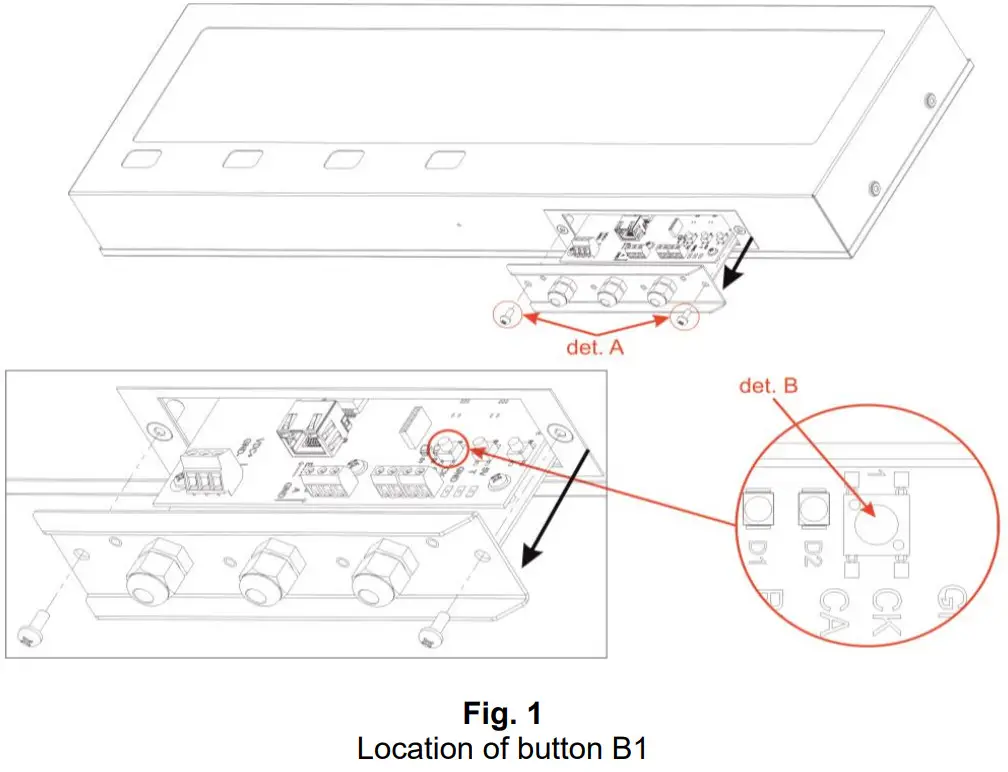 B TEK BT 470 Remote Display - Figure 2