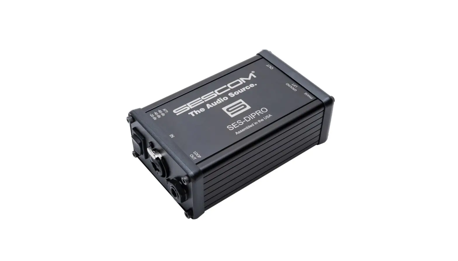 Sescom Ses-dipro Studio Quality High Fidelity Passive Direct Di Box User Guide