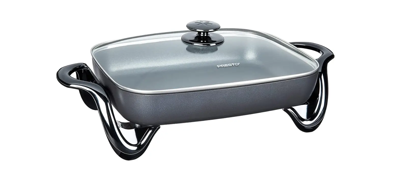 Presto 6852 Electric Skillet With Glass Cover Operational Guide Presto 6852 Electric Skillet With Glass Cover Operational Guide