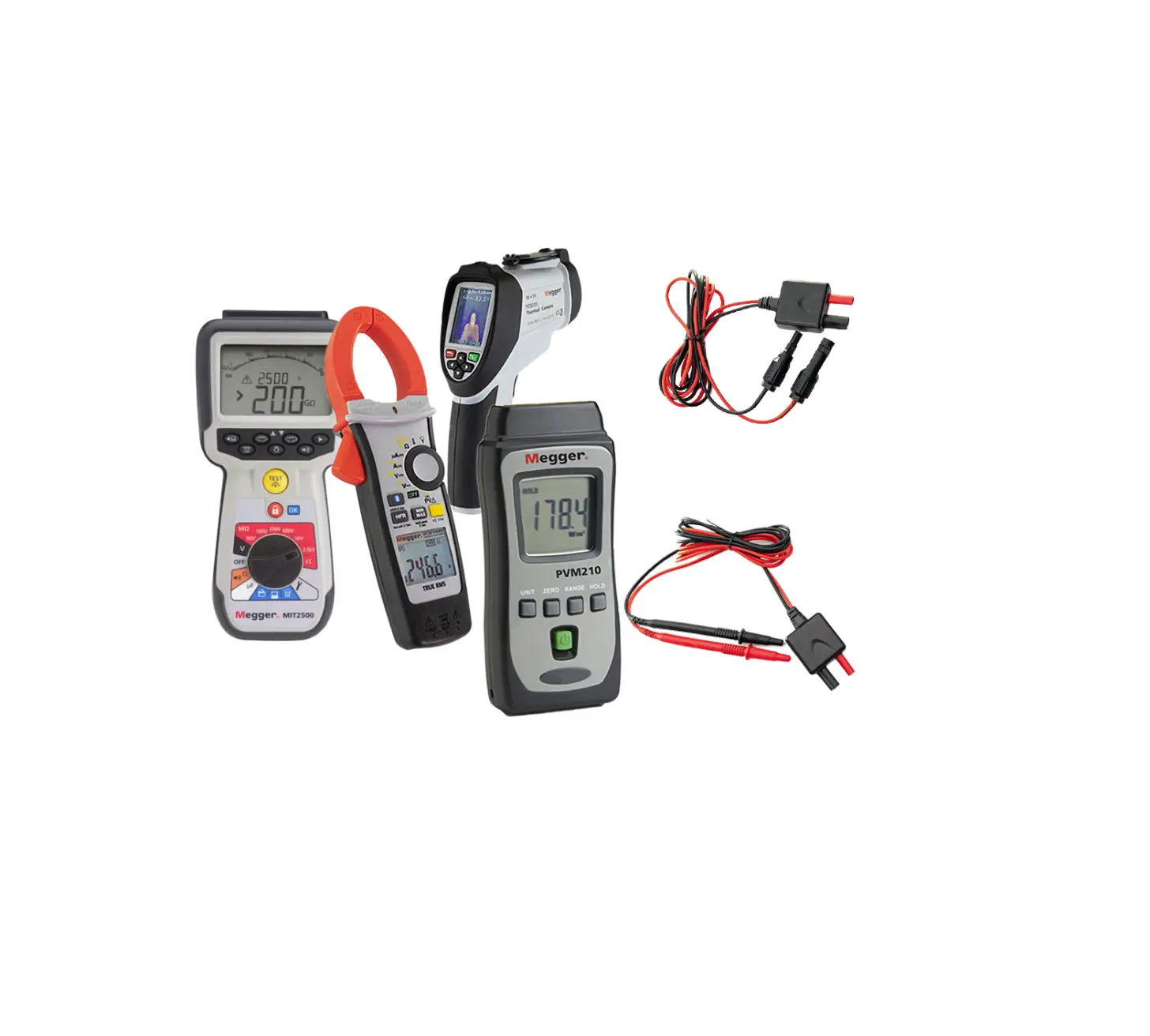 Megger Mit2500 Solar Test Kit User Guide