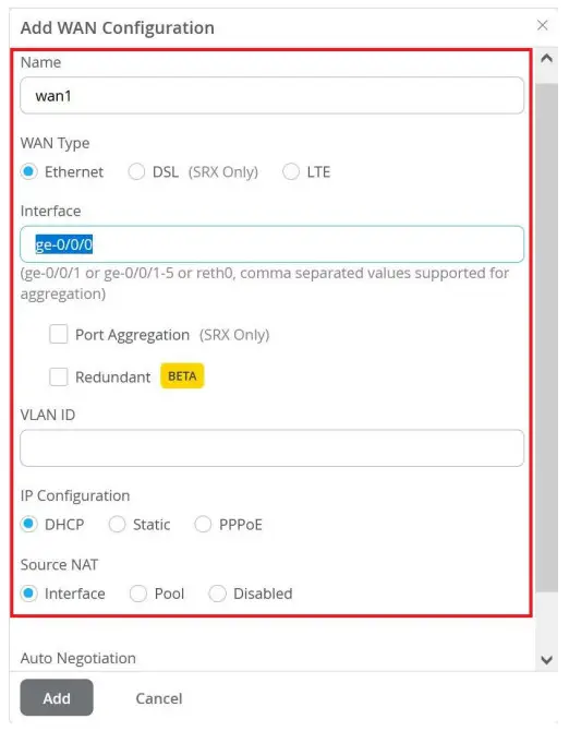 JUNIPER SSR1200 Session Smart Router - FIGURE 12