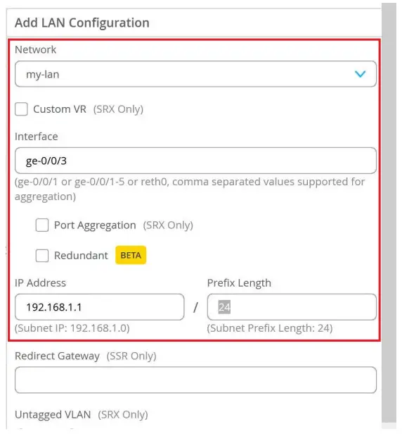 JUNIPER SSR1200 Session Smart Router - FIGURE 13